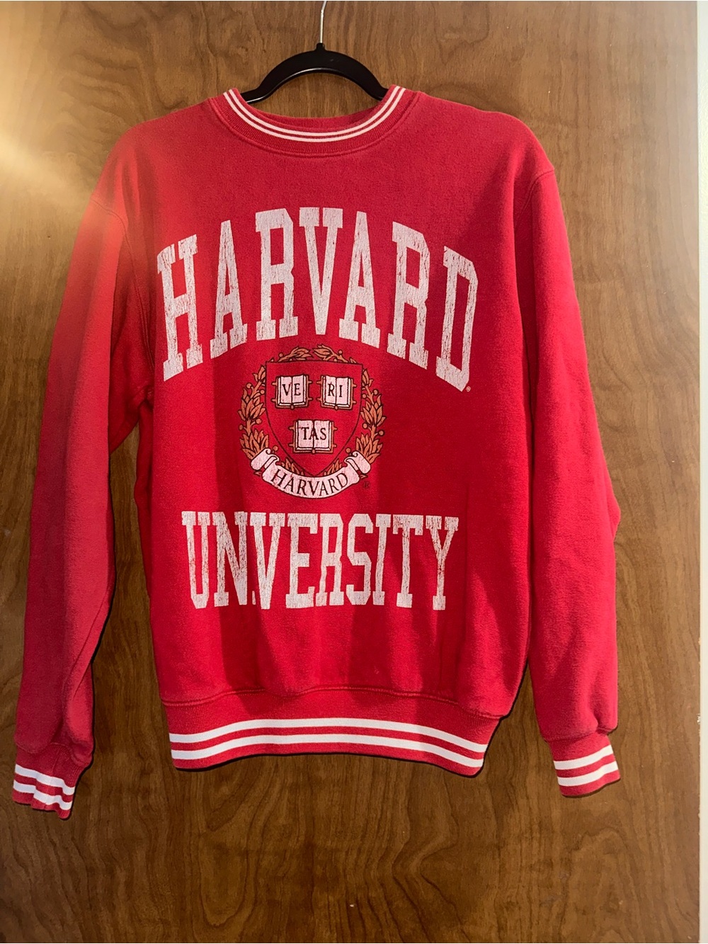 Vintage University Red Crewneck Sweatshirt